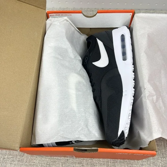 Men's 11.5 - Nike Air Max 1 '86 OG G Golf Shoes Black White Sneaker DV1403-010